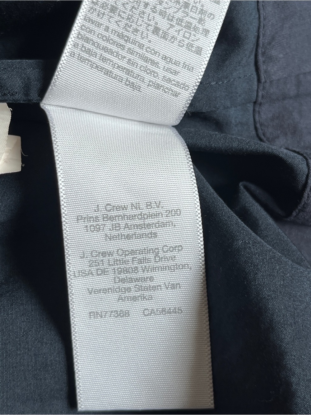 Madewell Sculptural Sleeve Navy Pleated Mini Dress Sz 6 - Picture 12 of 12